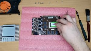 Чистка и обслуживание видеокарты Palit GTX 550 Ti 1GB GDDR5 192 BIT