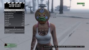 GTA 5 ONLINE -  A LIST OF ALL WORKING CHRISTMAS MASK USED FOR DIRECTOR MODE OUTFIT GLITCH AFTER 1.5