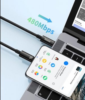 Baseus 240W USB Type C Кабель для быстрой зарядки