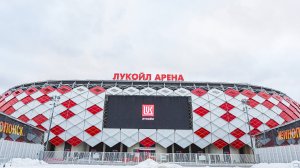 Монтаж крышной конструкции "ЛУКОЙЛ АРЕНА"