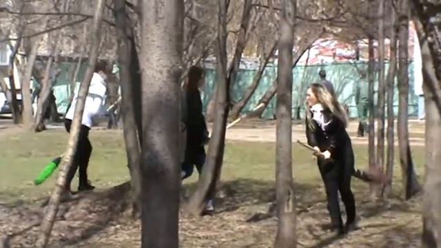 ФНК МарГУ, 21 группа. Метла - транспорт 21 века!)). смотреть онлайн