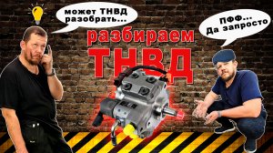 Разбираем ТНВД и смотрим что там внутри