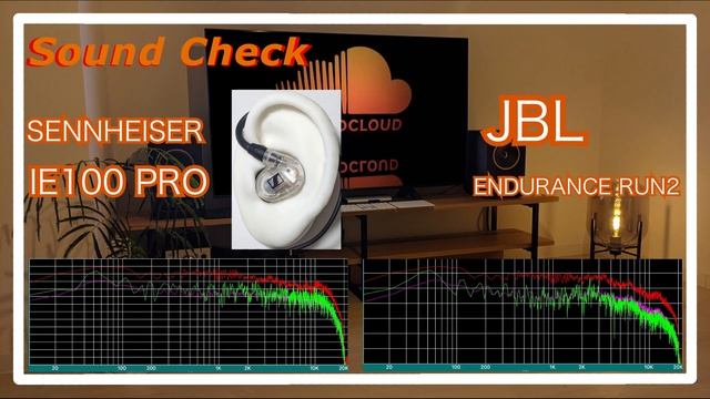 SENNHEISER IE100PRO vs JBL ENDURANCE RUN2 [IEMs In-Ear headphones Sound Comparison イヤホン音比較] смотреть онлайн