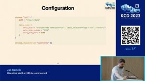 Operating Vault on K8S: Lessons learned - Ján Nemčík