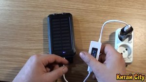Power Bank 20000 mAh + солнечная батарея (Обман)