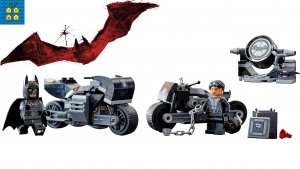 LEGO® Бэтмен и Селина Кайл: погоня на мотоцикле 76179. Stop Motion. Быстрая сборка и мультик без рук