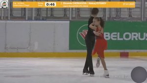 Елизавета Черкасова - Алексей Куянов. 2 спортивный разряд. Обязательный танец № 2 - Танго.