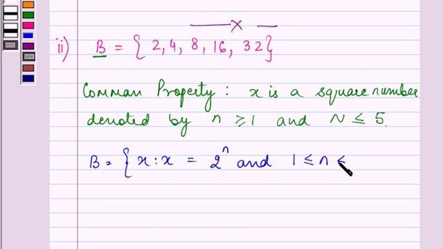 Example:Write in Set Builder Form смотреть онлайн
