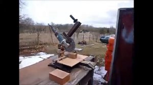 Штука пилить кирпич из полировалки и торцовки