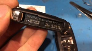 Замена корпуса ключа фольцваген мультиван Ремонт ключа Киев