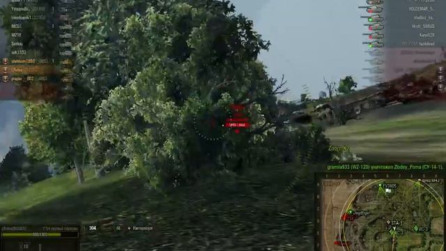 Т-54 первый образец, карта D-day, гайд