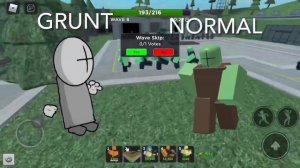 What are the tds zombies faces? (roblox tds)