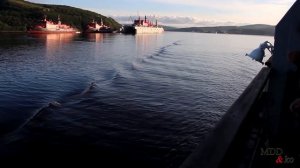 Мурманск-острова.  Часть 1.  Выход из Кольского залива.  Клавдия Еланская