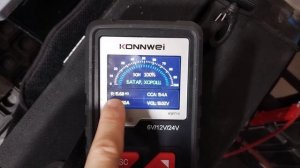 YUASA AGM 12/12 Ah.   Критические значения сопротивления и нормы.  Аккумулятора =  15 - 16 mOm.