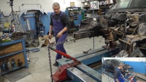 Lada Priora. Обзор всего помятого. Вытяжка лонжерона.