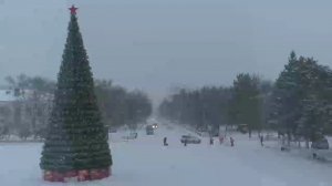 Подготовка городской площади к Новогодним праздникам (Дальнереченск-14.12.2017)