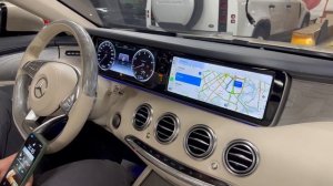 Apple Carplay для S-Class W222, S-coupe W217