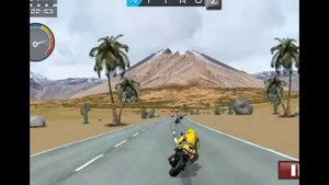 гонка на спортивном мотоцикле мульт для детей игра