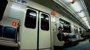 Поездка от Станции Метро "Садовая" до Станции "Комендантский Проспект" в Вагоне №11533, 5М (ФПЛ)
