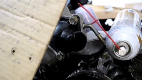 Ep.9| Thermostats. Nissan Infiniti VK45DE engine reassembly. 4.5 liter V8 for M45. Q45, FX45, Fuga