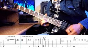 【TABS】Castlevania Nocturne / Rondo Of Blood - Divine Bloodlines (Richter Theme Guitar Cover)
