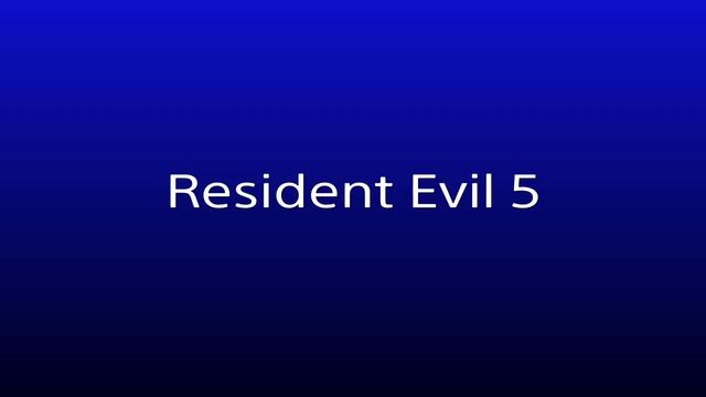 Resident Evil Крис vs Камень