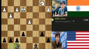 Wesley So had the Bishop   He Just Simplified the Position and Wins Easily VS Pentala  Harikrishna