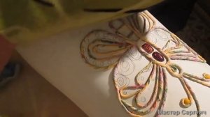 Напольная ваза своими руками. Декор вазы в технике Пейп-Арт