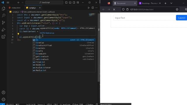 To-Do List using HTML, CSS and JavaScript