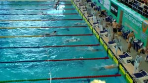 "Всероссийские соревнования по плаванию среди юношей и девушек (25м)", 100m Брасс