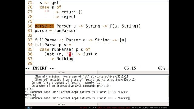 AP 2016: Monadic Parsing — Continued смотреть онлайн