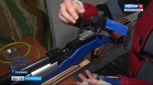 В Коряжме открылся обновлённый стрелковый тир