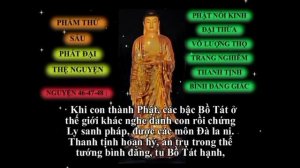 Tụng Kinh Vô Lượng Thọ   Phẩm 6  Tụng Buổi Sáng