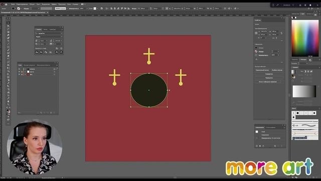 Работа со слоями в иллюстраторе / Курс «Adobe Illustrator для начинающих» от More-art.ru