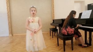 Алиса Оберемко 8 лет Псков. слова М. Парцхаладзе, слова Ш. Цвижба "Ручей"