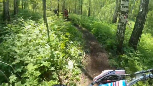 Тропа бобра 3.0 прохват на Эндуро трассе. BSE z7. смотреть онлайн