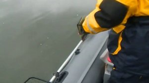Рыбалка на Томи поздней осенью