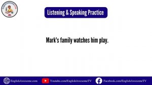 English Language Speaking | 8 Minutes of Listen and Repeat Sentences #6 | EnglishAwesomeTV ✔