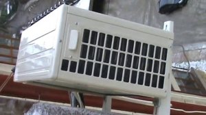 Монтаж внешнего блока.