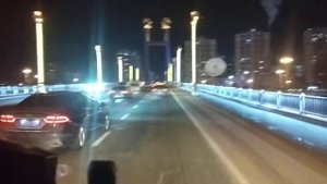 Ночной Хайлар, столица округа Хулун-Буир, АРВМ, Китай(3)