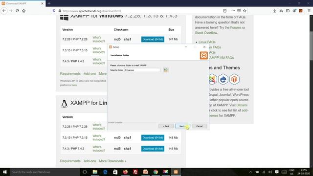 How to Install Xampp Software for Local Web Server смотреть онлайн