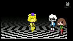 Фнаф против Андертейл/Single battle/Gacha club/