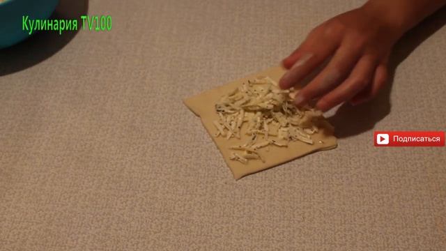 ХАЧАПУРИ из слоеного теста дома быстрый рецепт смотреть онлайн