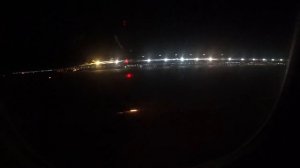 посадка самолета ночью в Шарм эль шейхе