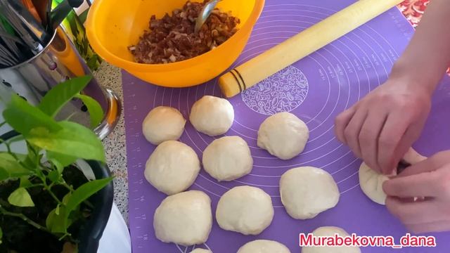 Беляши | Қазақша рецепт | Беляши с мясом
