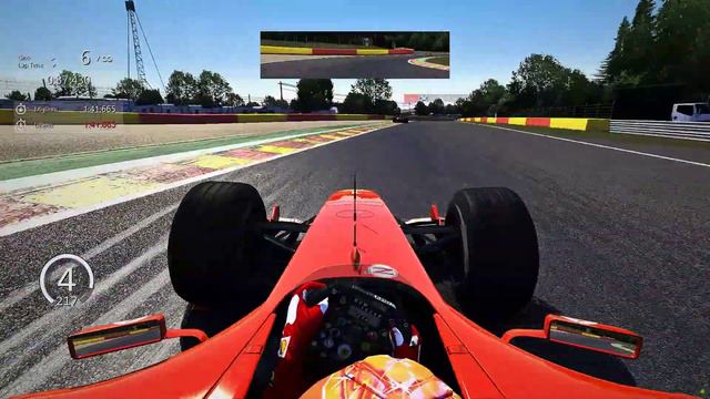 Assetto Corsa - F2004 @ Spa - Chasing crazy fast Scottish driver (Jack McAuley) (Both No Assists) смотреть онлайн