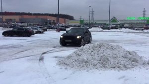 Infiniti fx37s rwd drift / инфинити фх пятаки на заднем приводе