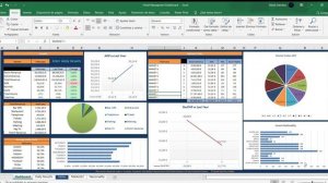 Hotel Management Dashboard Excel template