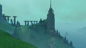 Фонтейн. Район Лиффи. Часть 3. Восточный склон Мон Эсус. Задание мира _В поисках прошлого_ Запад_