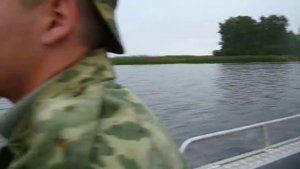 Лодочный мотор YAMAHA-50 на Псковском озере